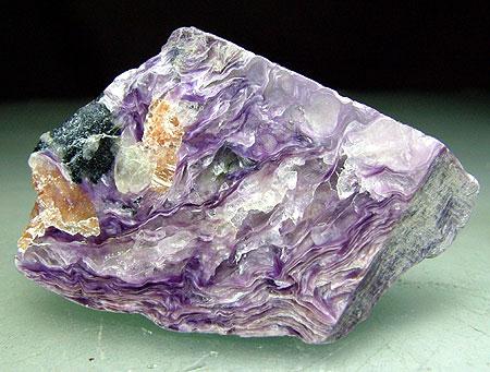 Charoite With Tinaksite & Aegirine