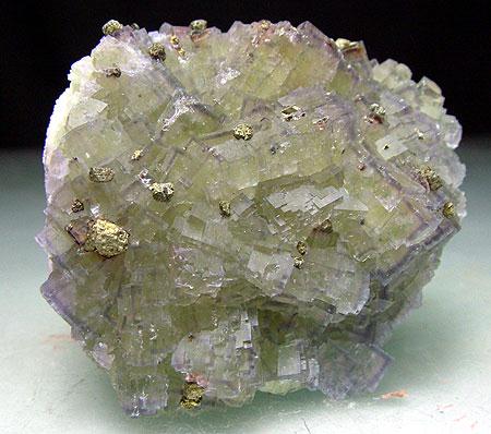 Fluorite & Chalcopyrite