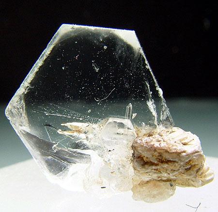 Goshenite With Kunzite Inclusions