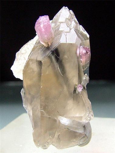 Liddicoatite & Quartz