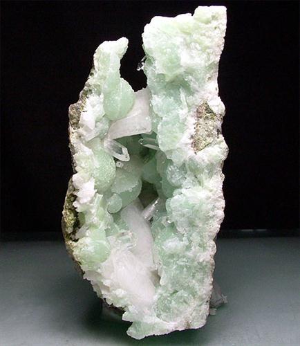 Prehnite & Sceptre Quartz