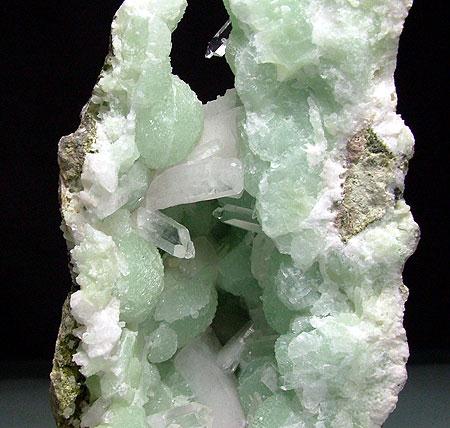 Prehnite & Sceptre Quartz