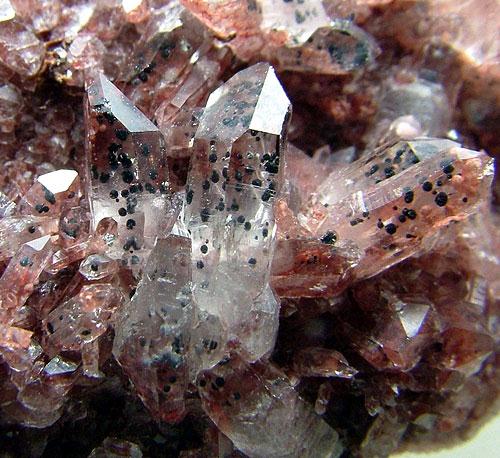 Quartz With Goethite Inclusions