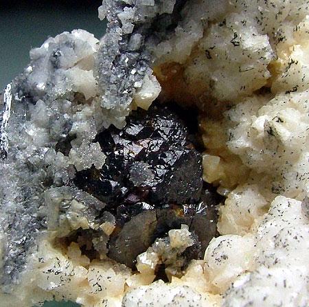 Stibnite Sphalerite & Dolomite