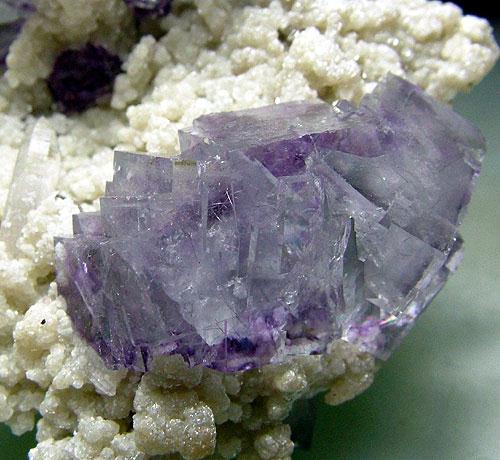 Fluorite & Gilbertite