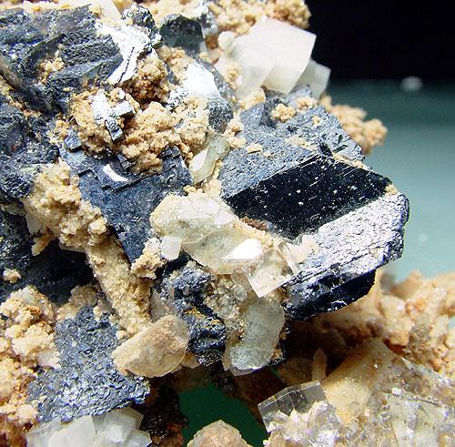 Galena & Calcite With Siderite & Fluorite