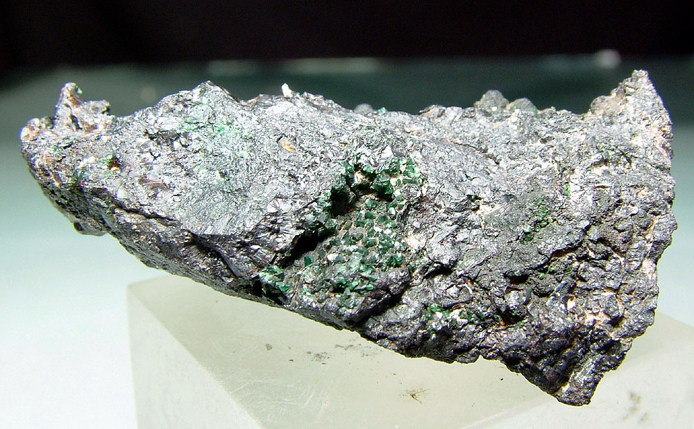 Libethenite & Goethite