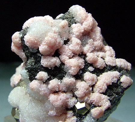 Rhodochrosite Pyrite & Sphalerite