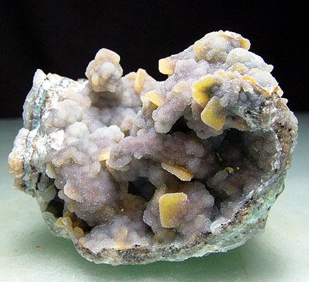 Wulfenite & Hemimorphite