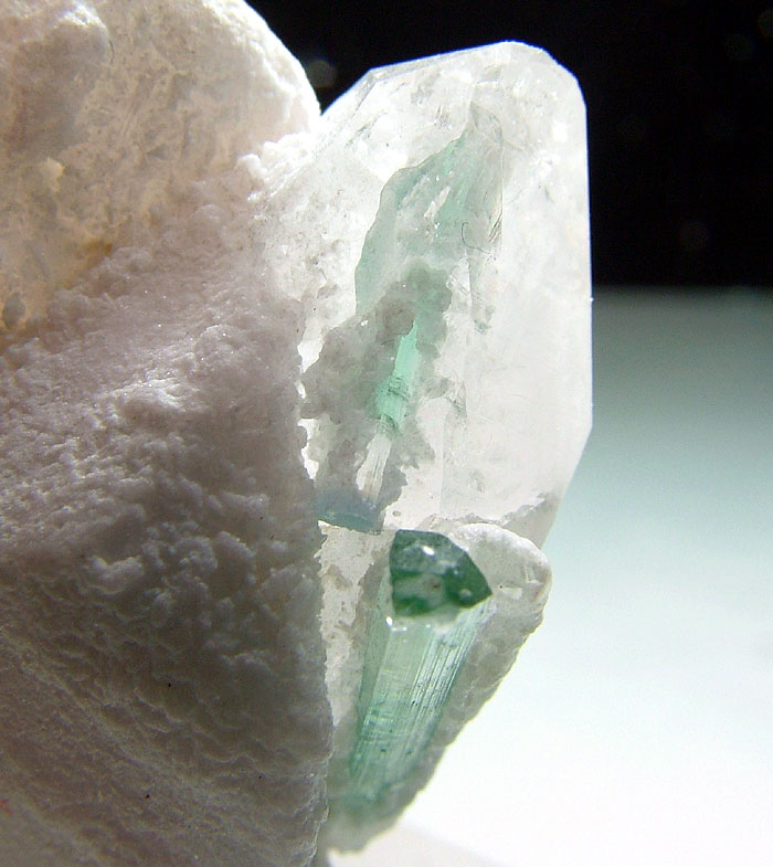 Indicolite & Quartz