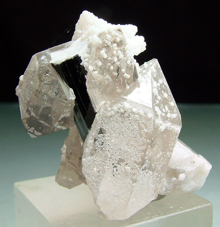 Schorl With Quartz