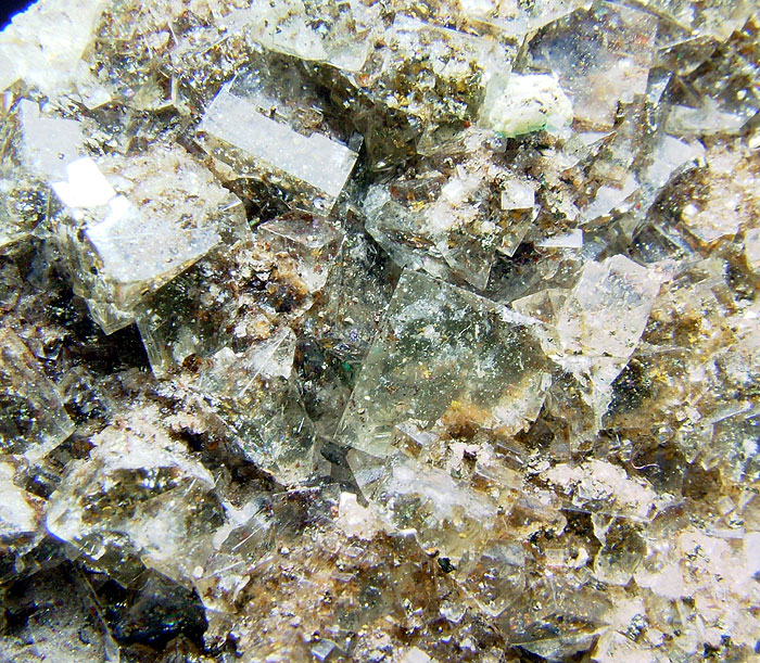 Fluorite & Chalcopyrite