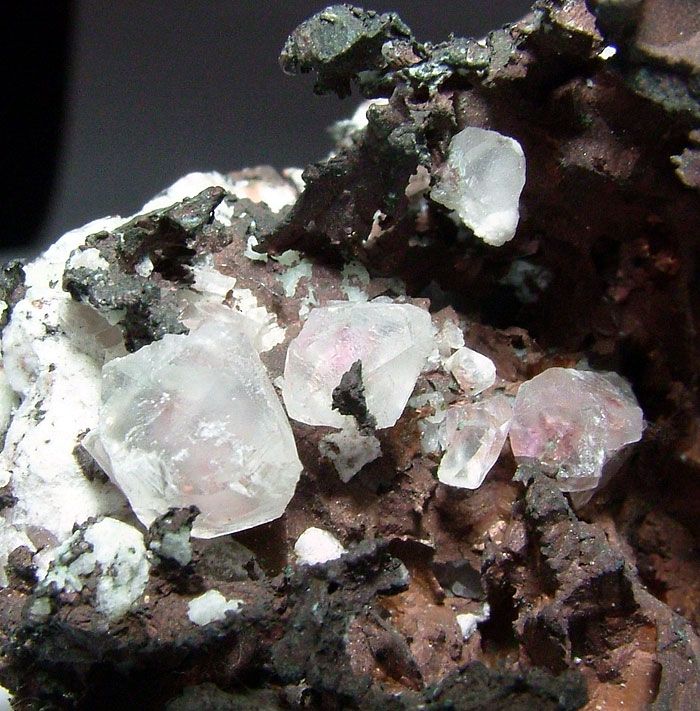 Native Copper & Calcite