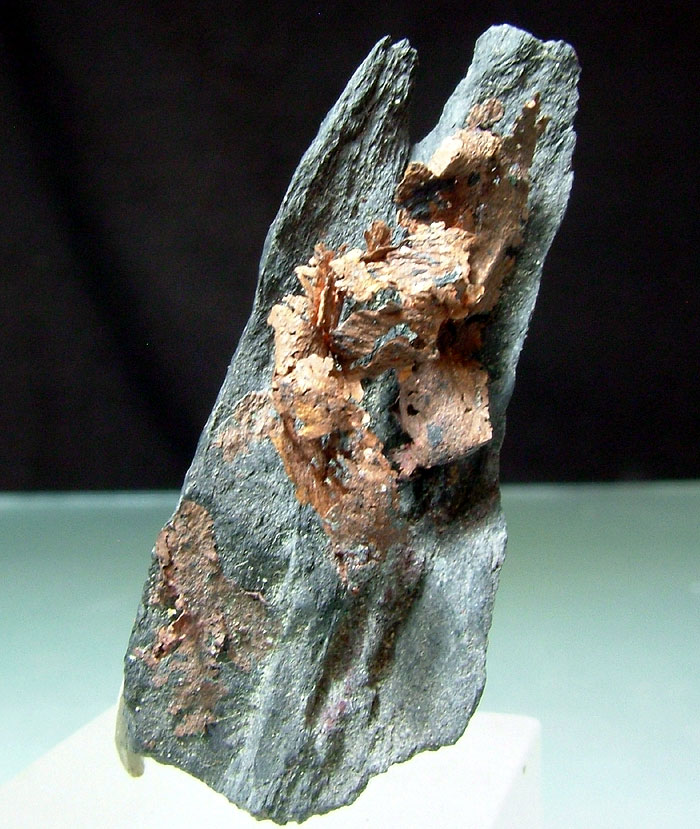 Native Copper On Phyllite