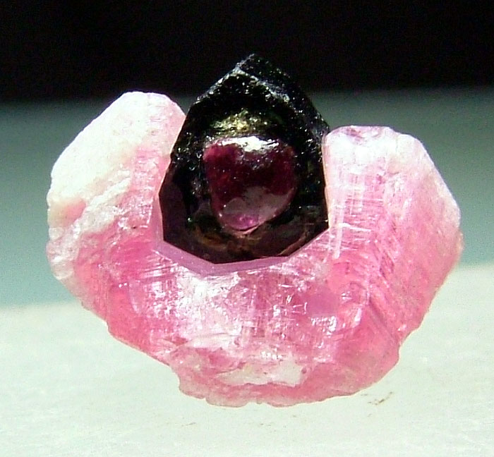 Pezzottaite & Tourmaline