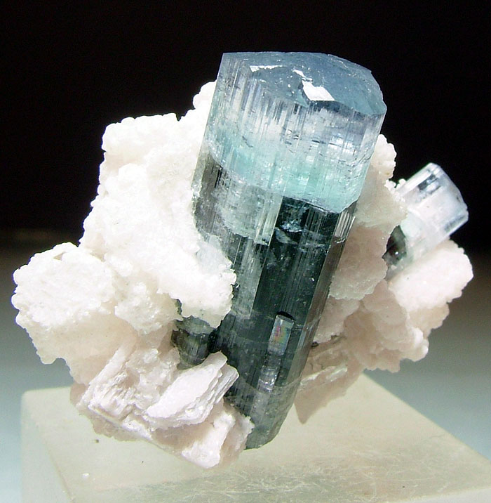 Indicolite Topaz & Lepidolite