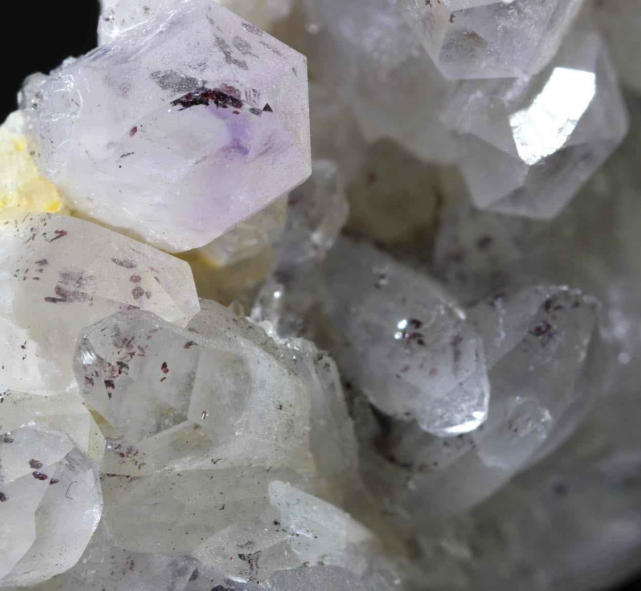 Amethyst With Lepidocrocite Inclusions