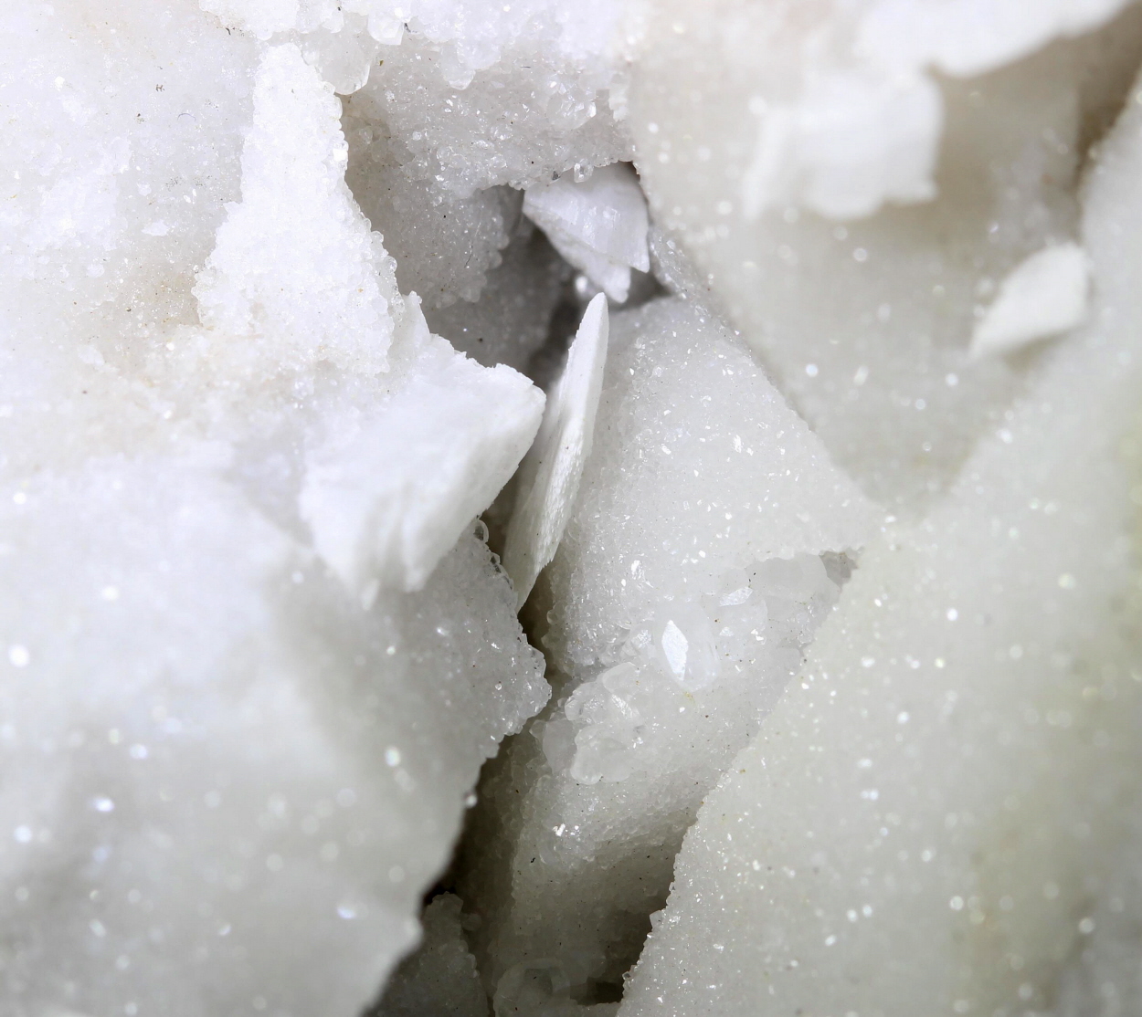 Baryte On Marble