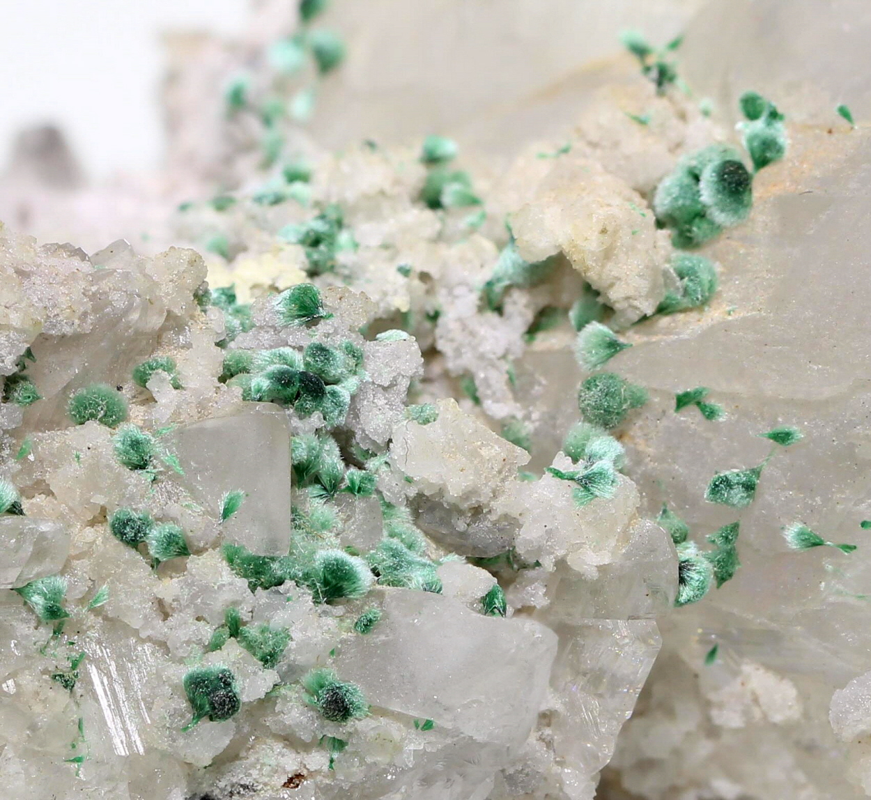 Cerussite & Malachite