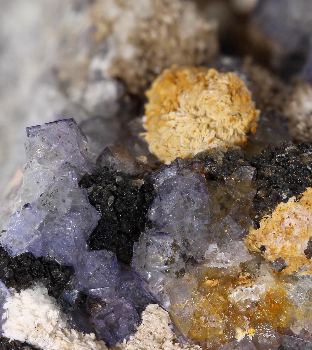 Fluorite Baryte & Sphalerite