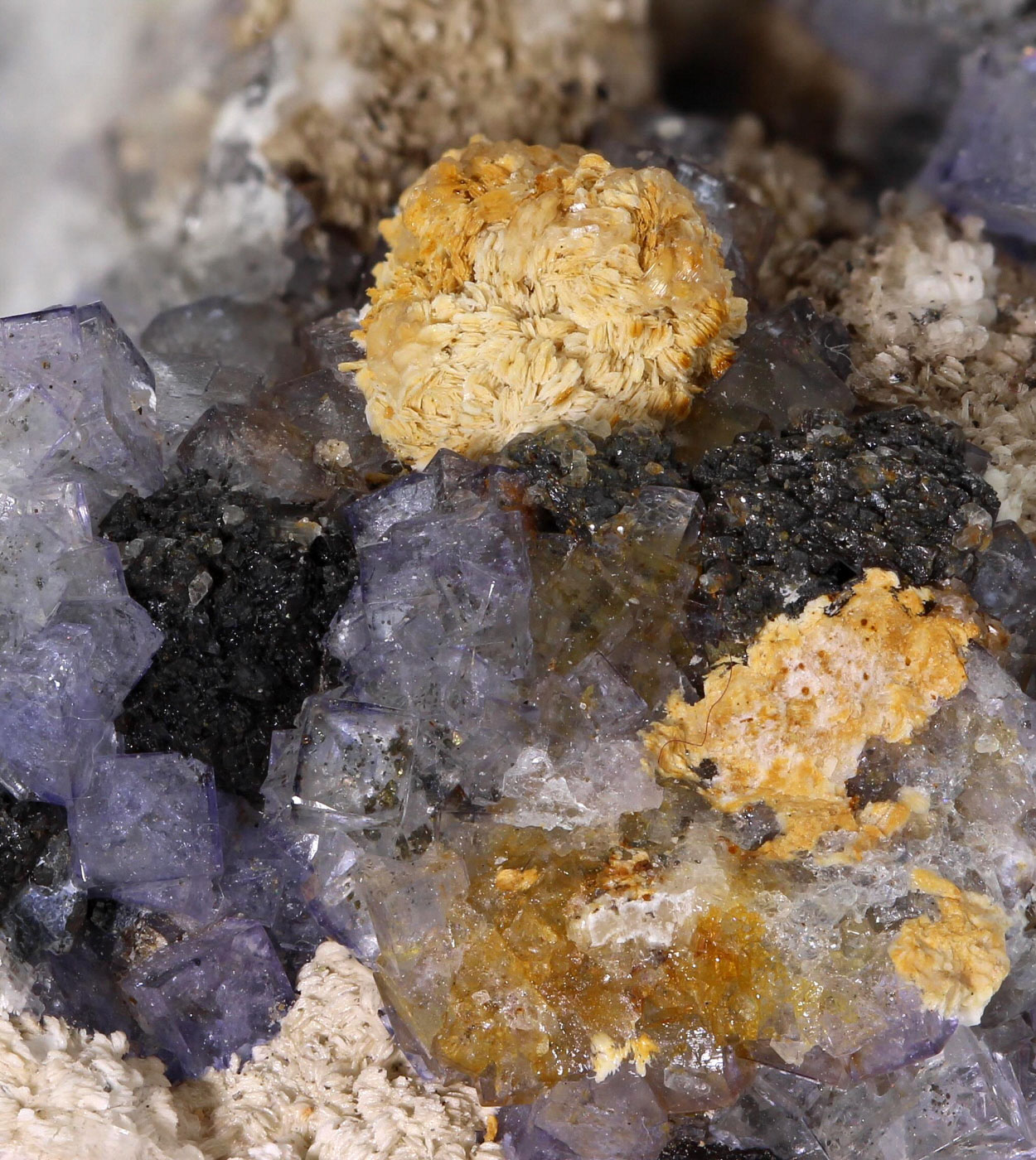 Fluorite Baryte & Sphalerite