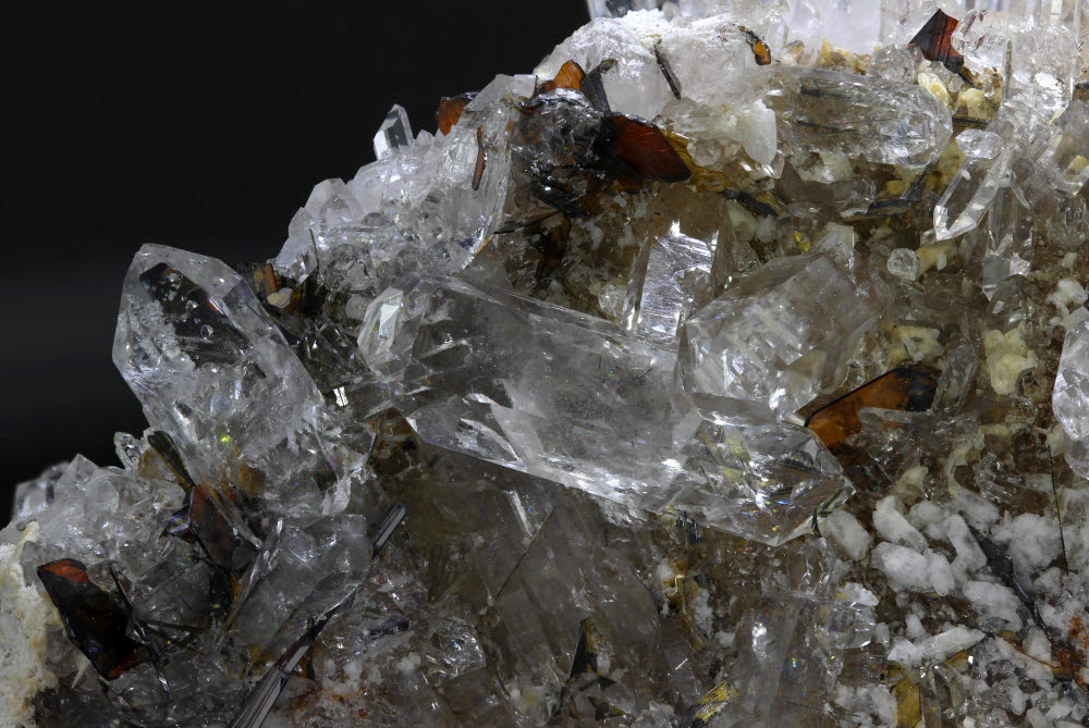 Brookite & Quartz