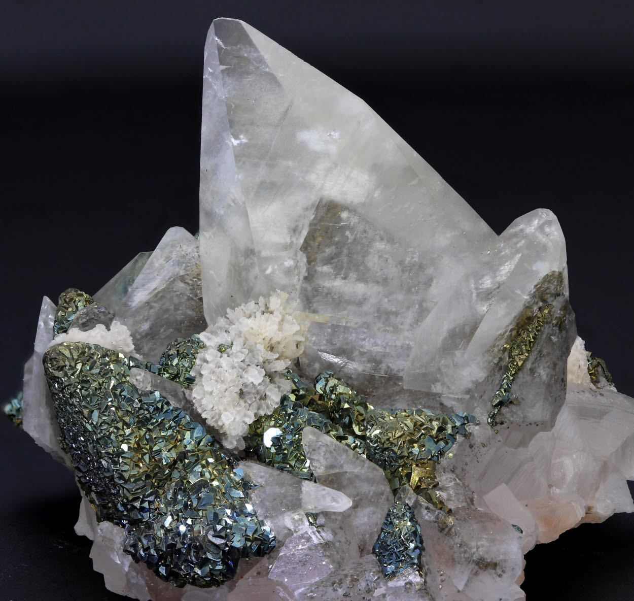 Calcite & Pyrite