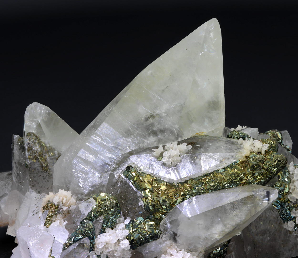 Calcite & Pyrite