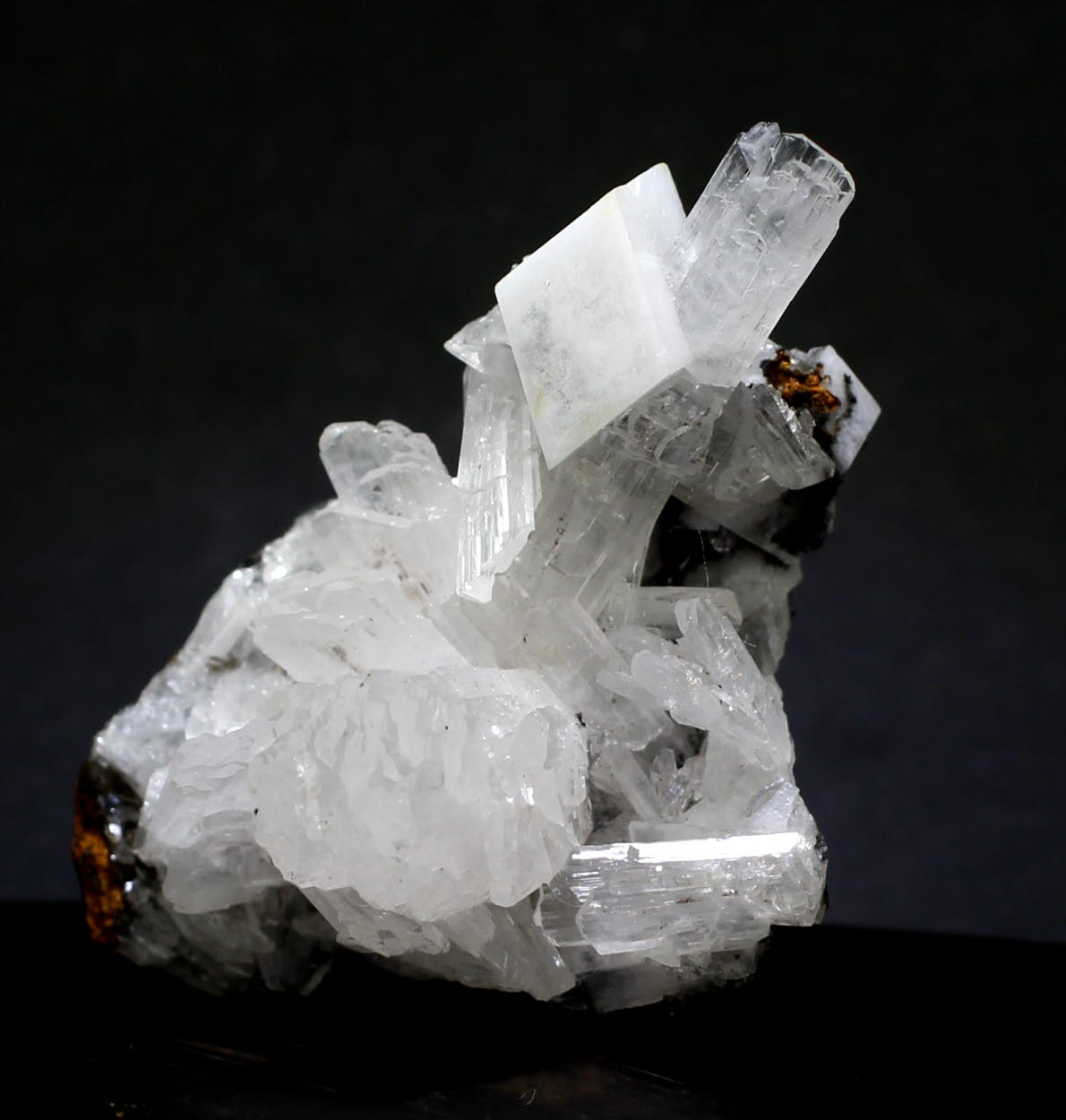 Hemimorphite & Calcite