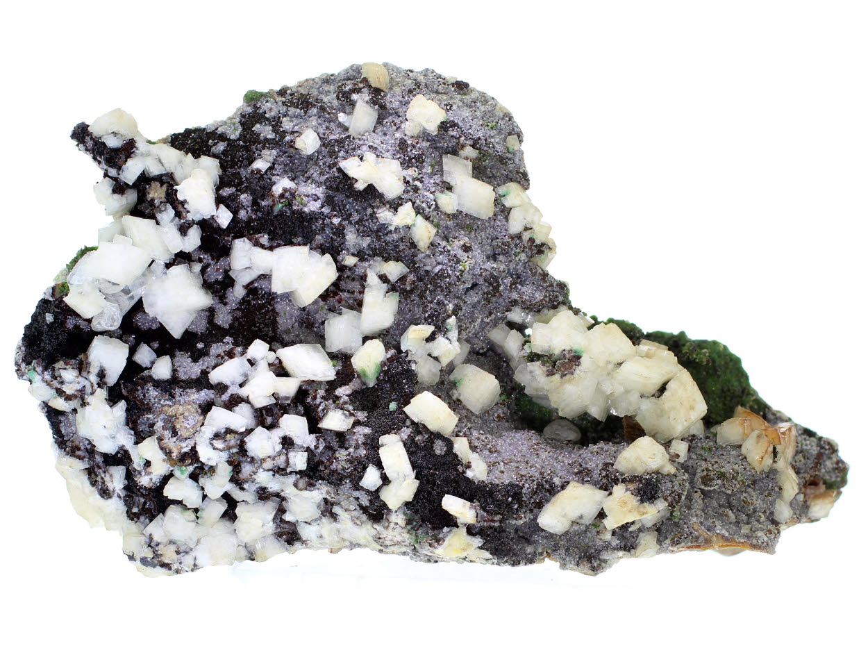 Calcite Goethite Dolomite & Duftite