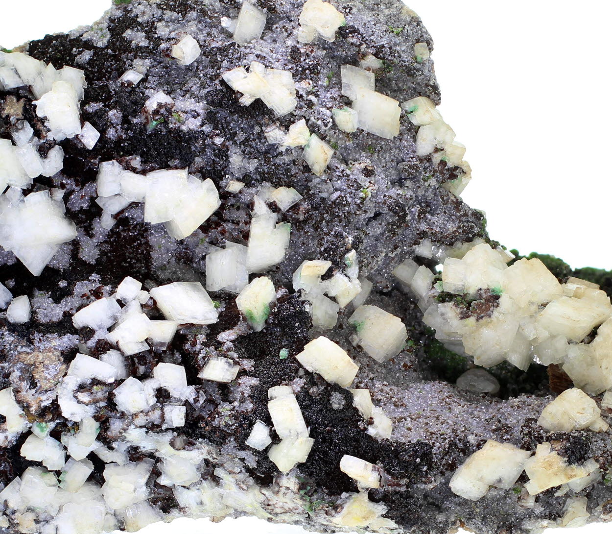 Calcite Goethite Dolomite & Duftite