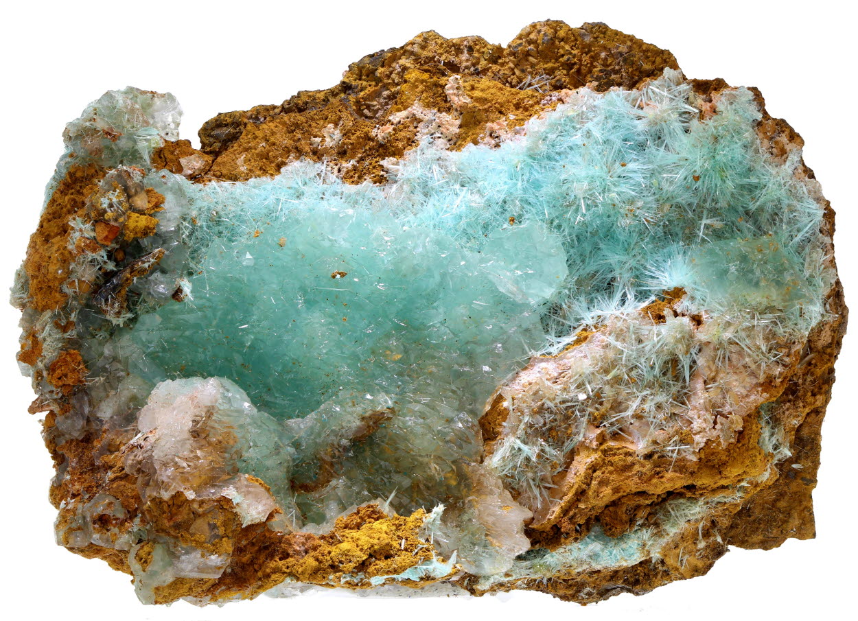 Aurichalcite & Calcite