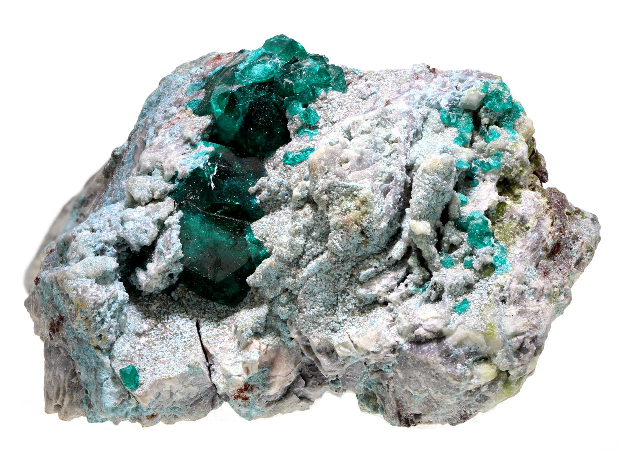 Dioptase & Plancheite