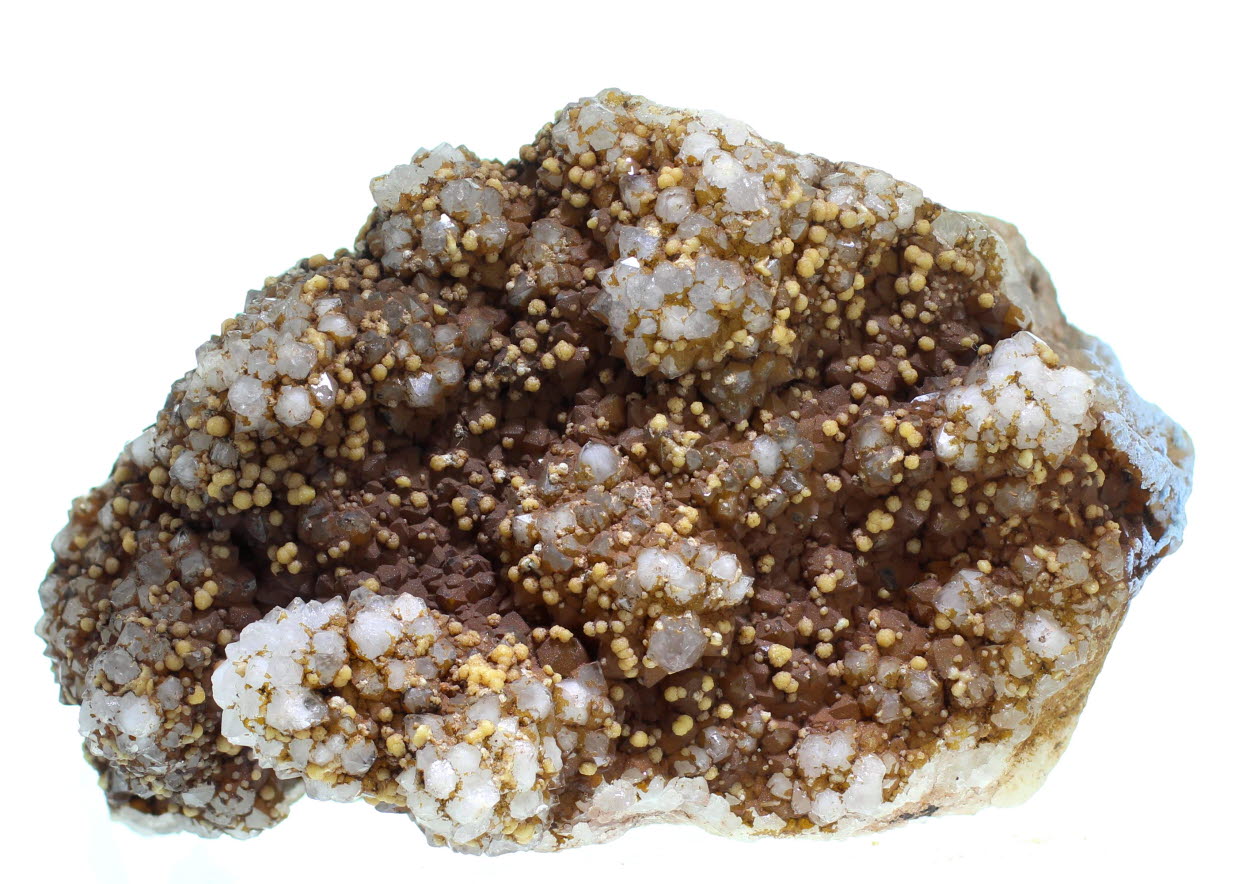 Vanadinite On Quartz