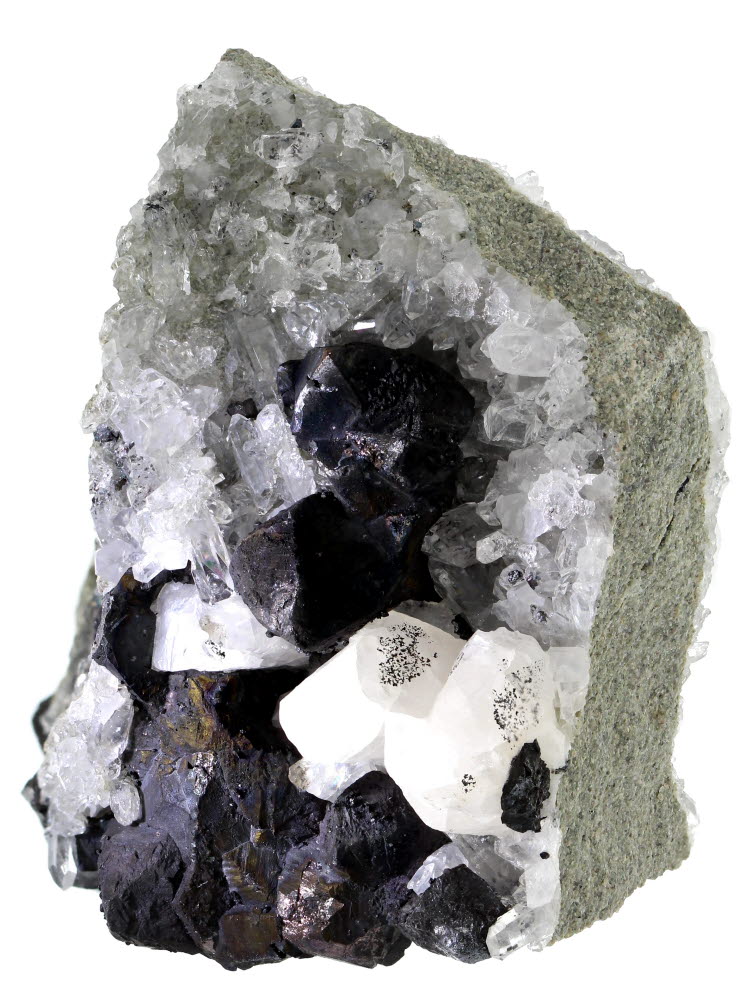 Bornite Quartz & Calcite
