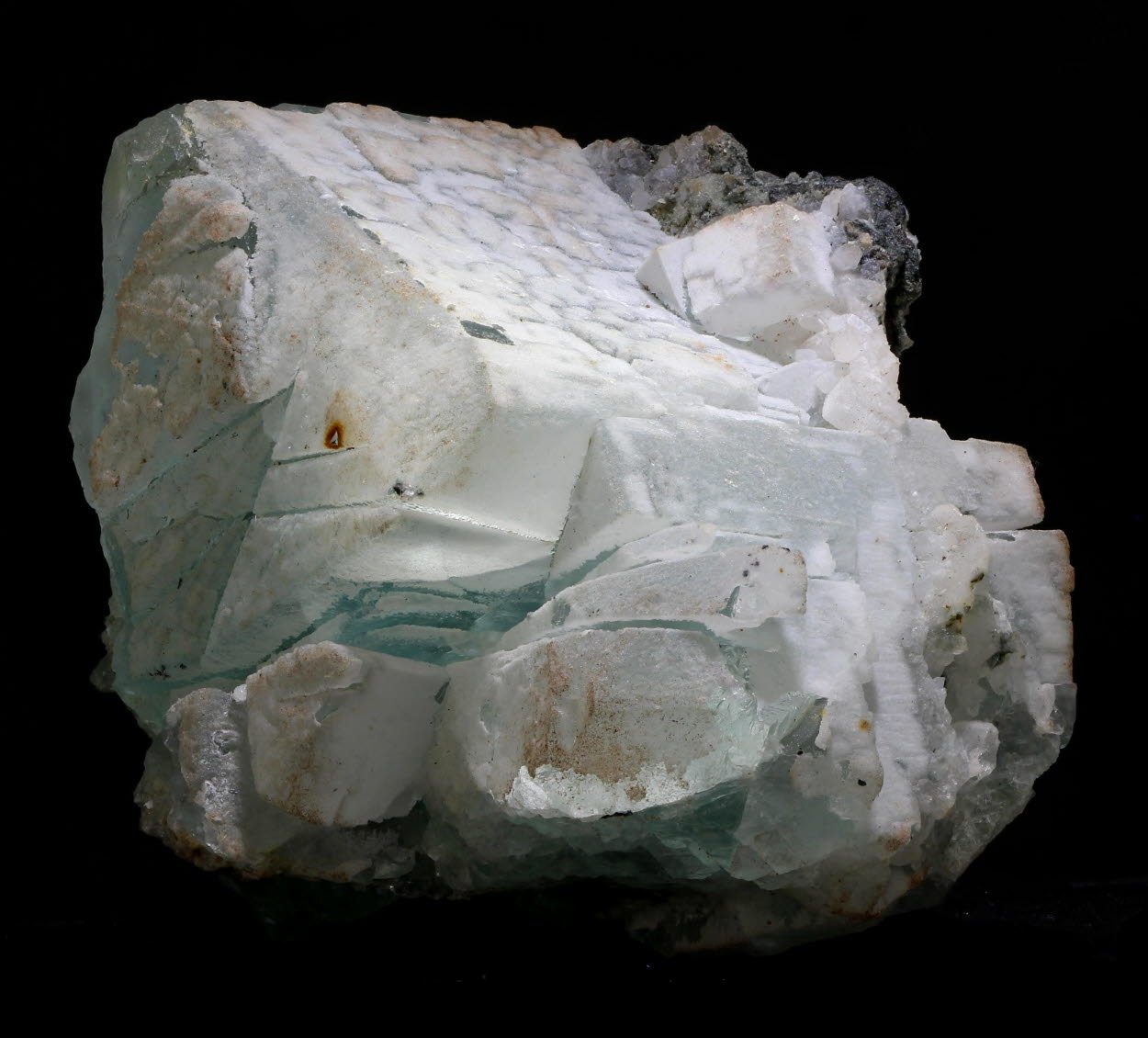 Fluorite & Chalcedony