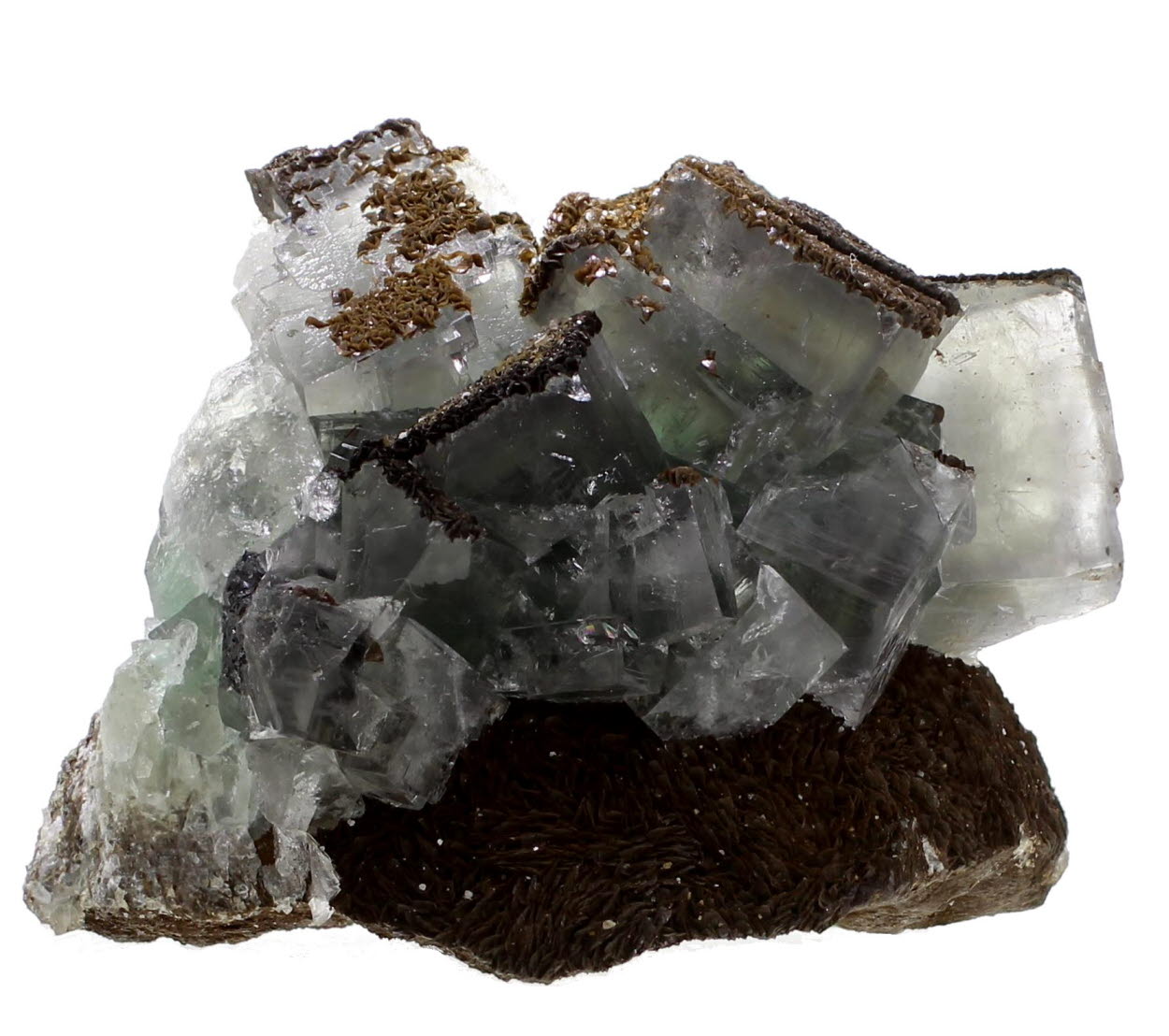 Fluorite & Siderite