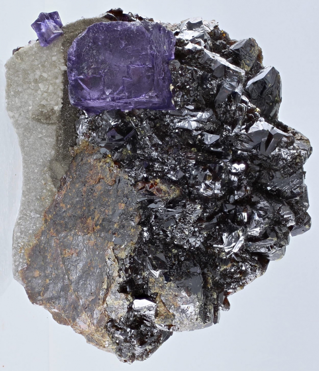 Fluorite & Sphalerite