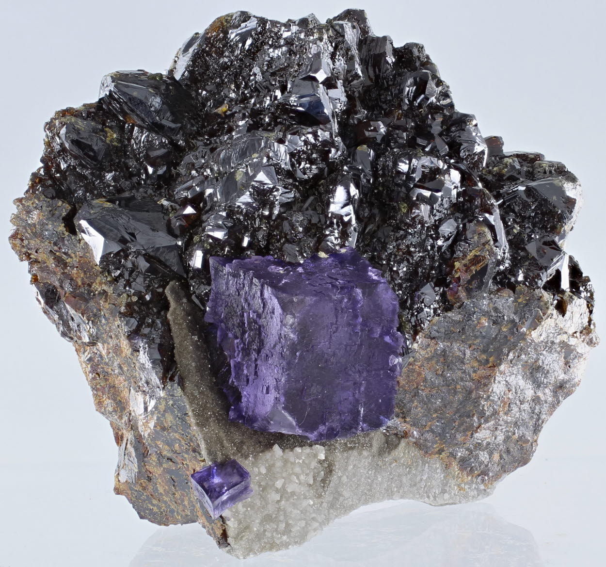 Fluorite & Sphalerite