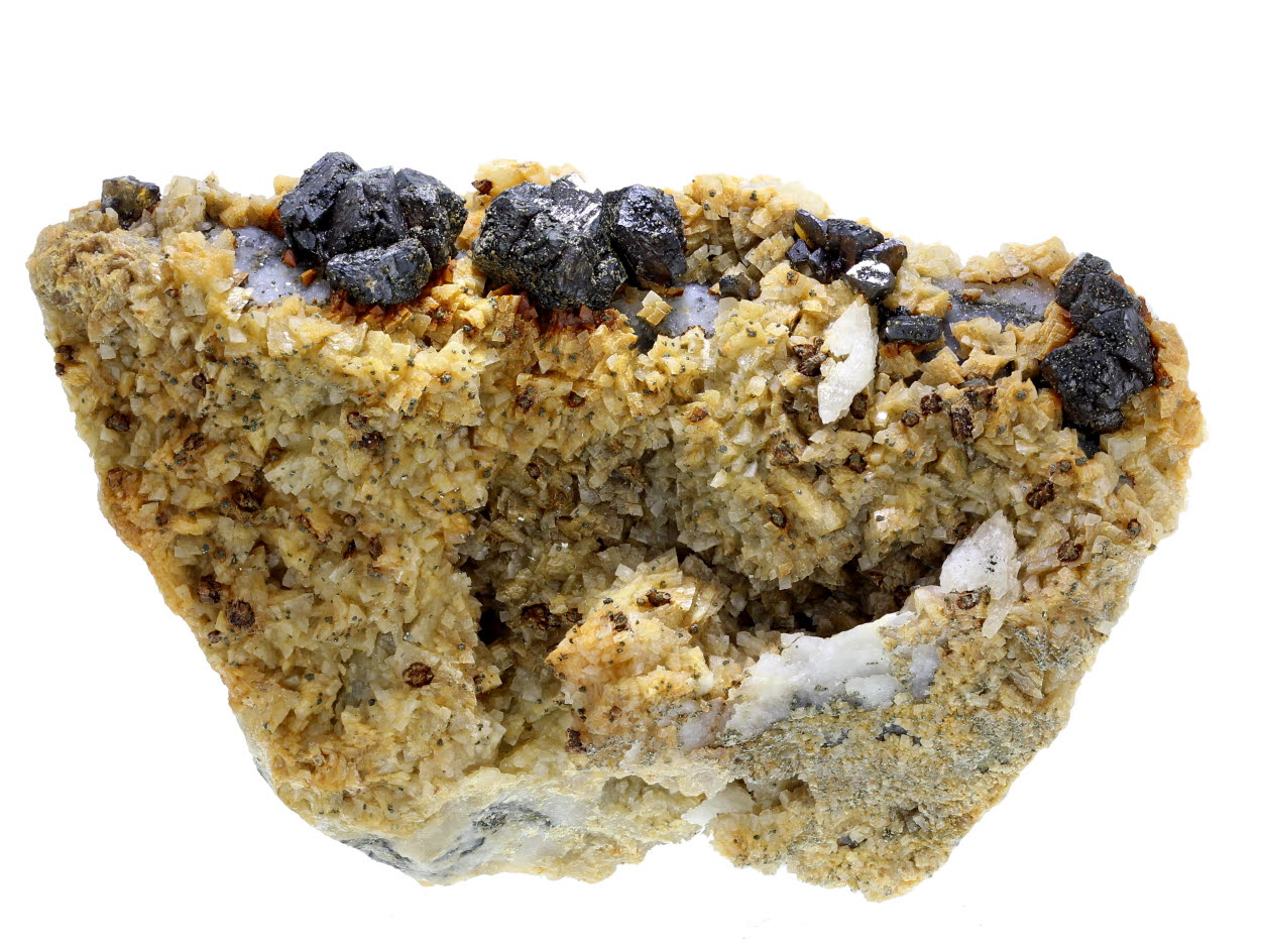 Sphalerite Chalcopyrite & Dolomite