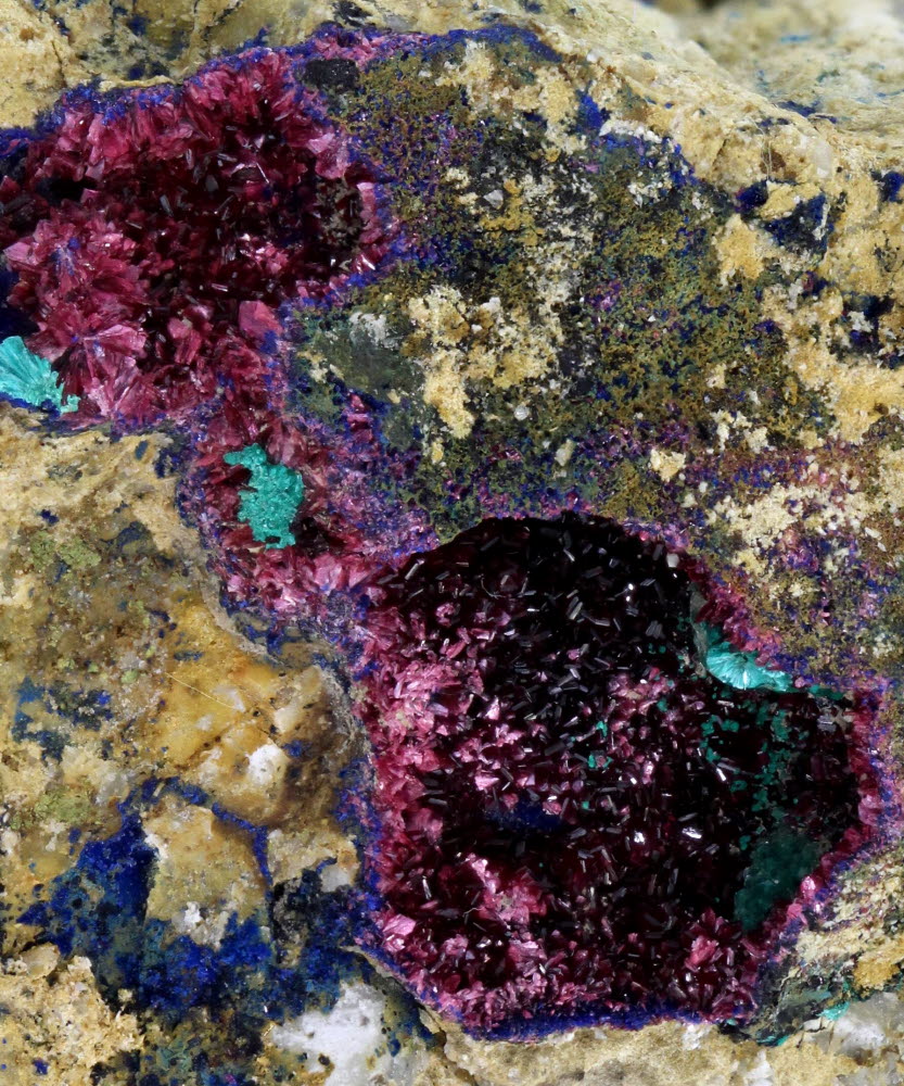 Erythrite Azurite & Tyrolite