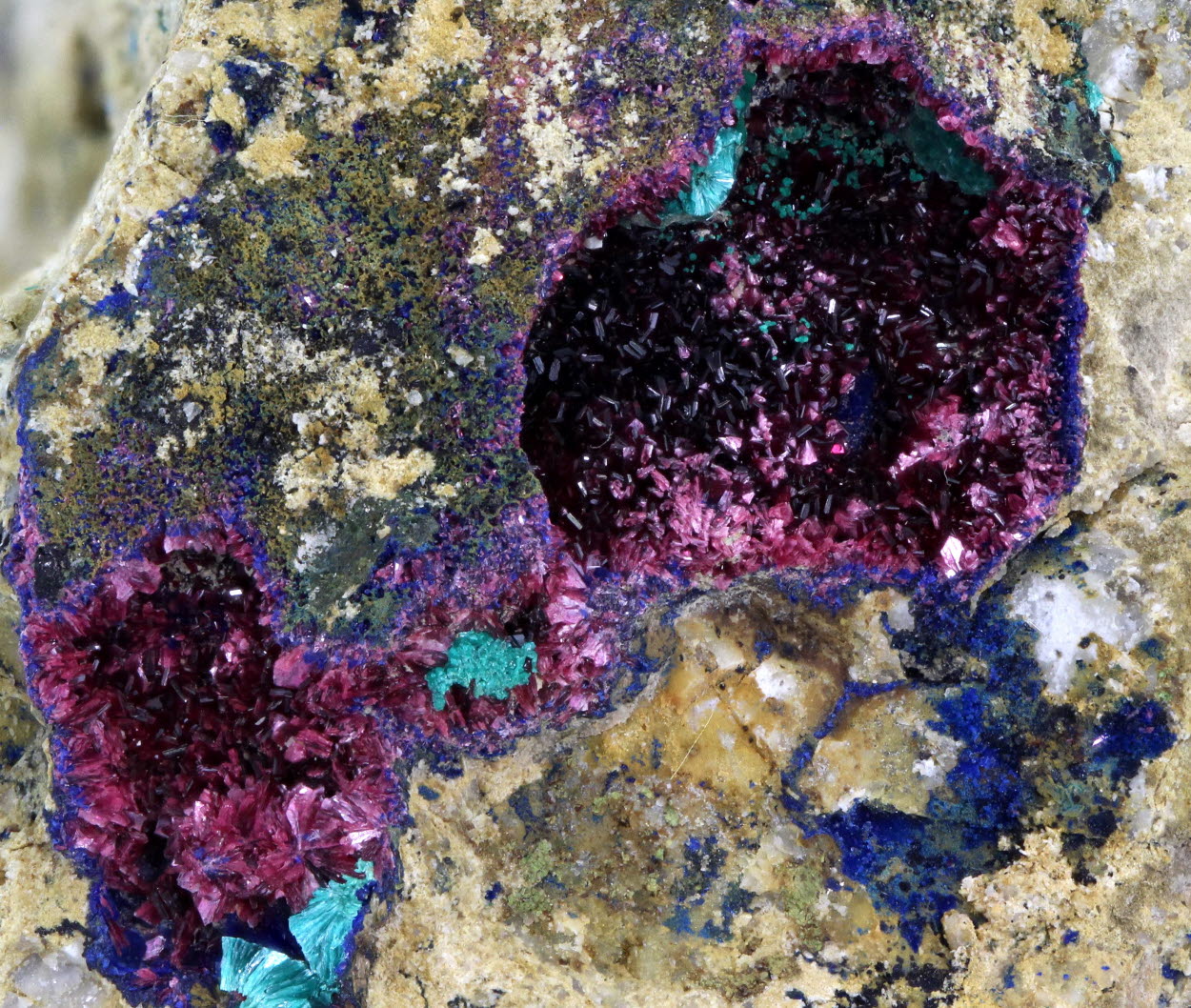 Erythrite Azurite & Tyrolite