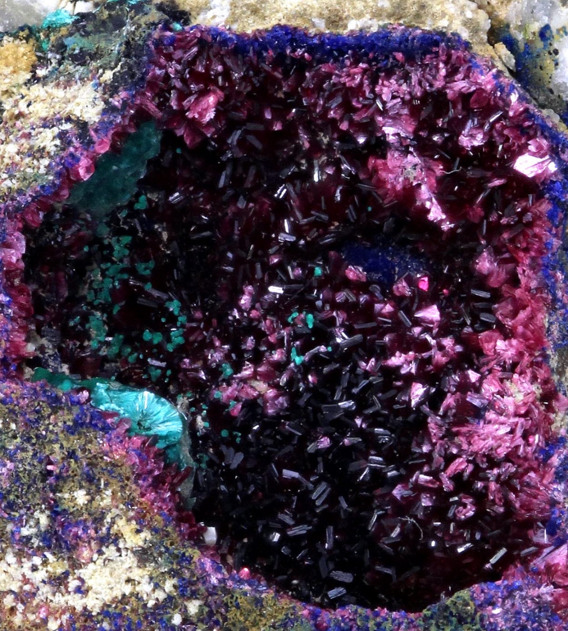 Erythrite Azurite & Tyrolite