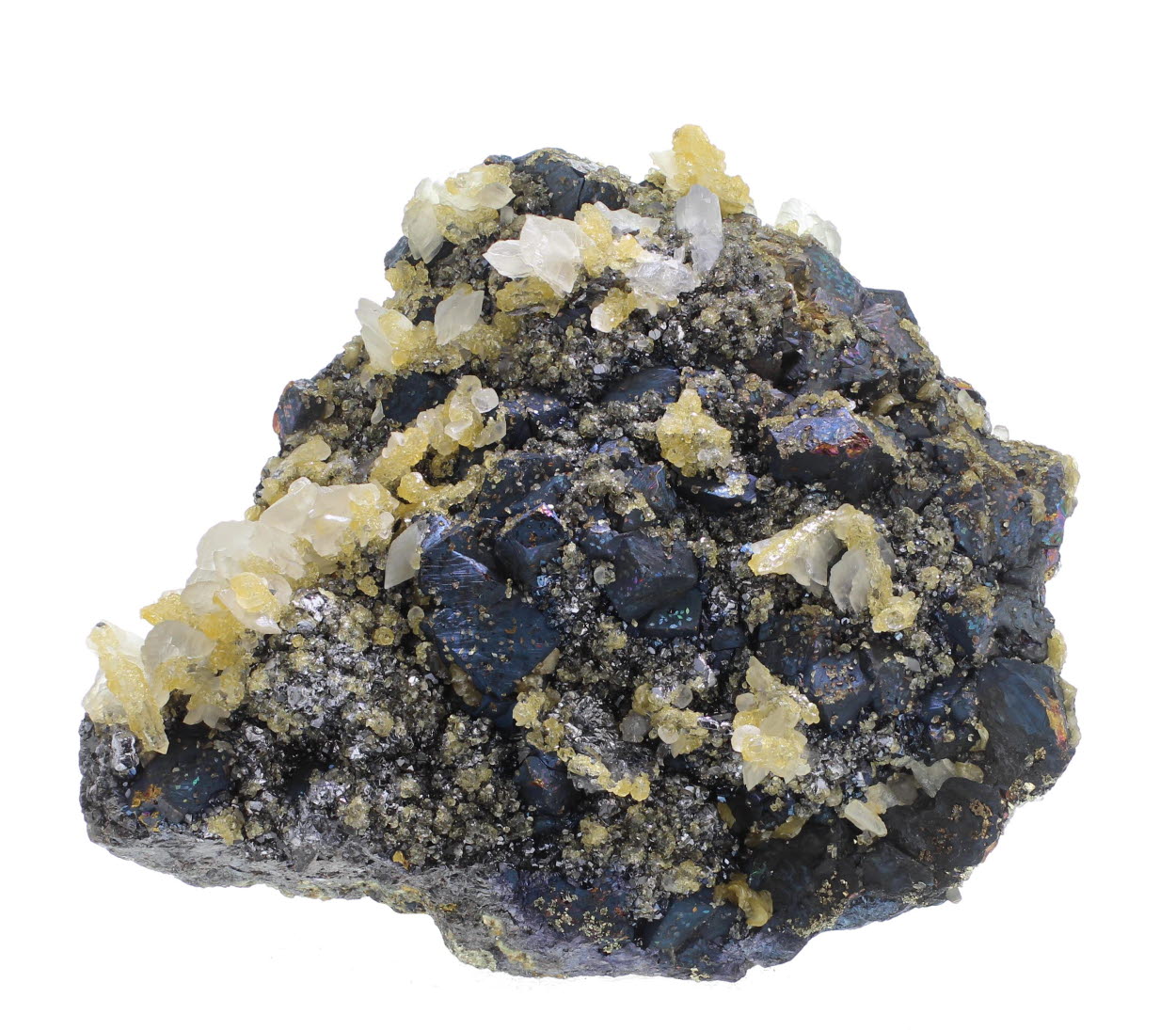 Chalcopyrite & Calcite