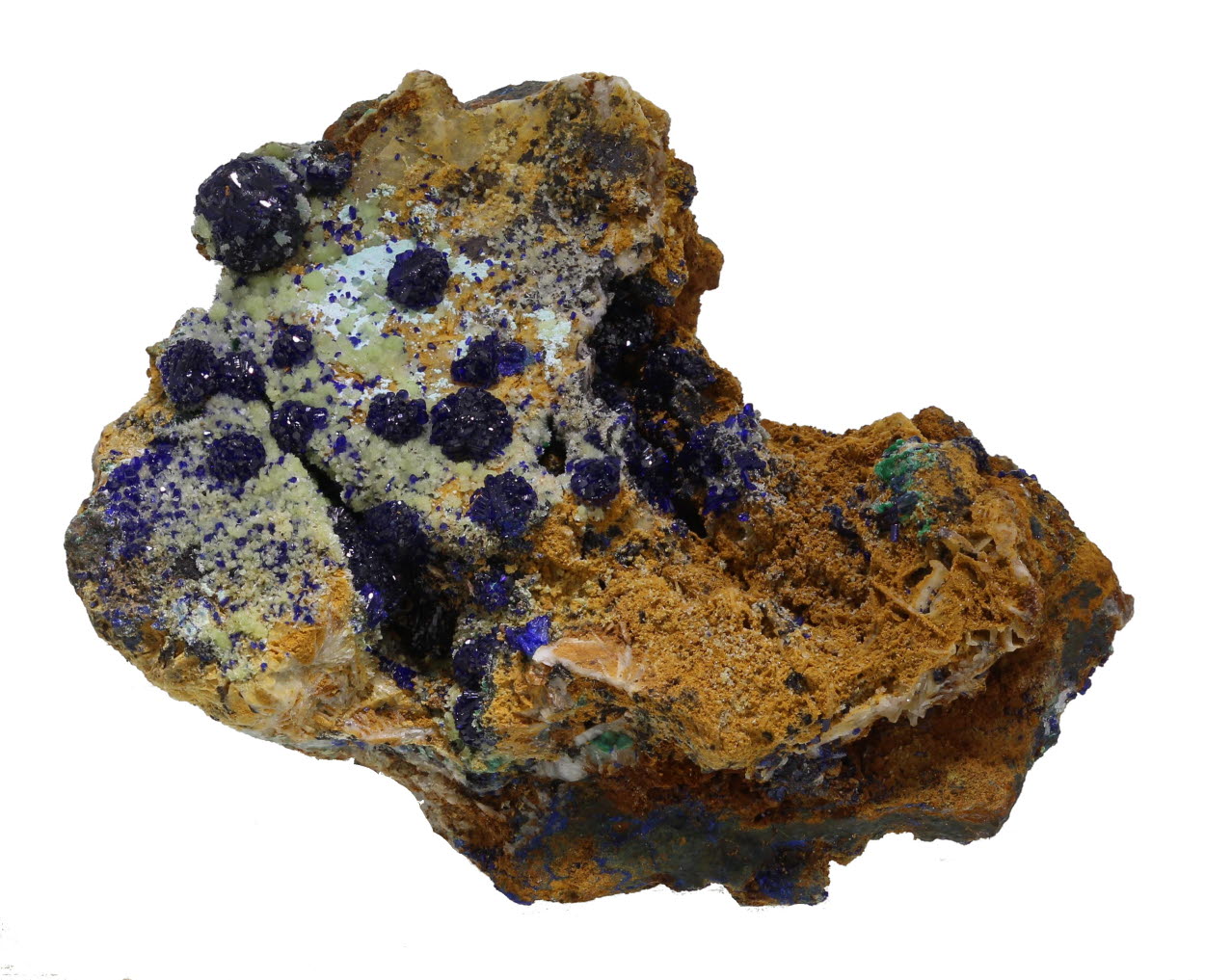 Azurite & Pyromorphite