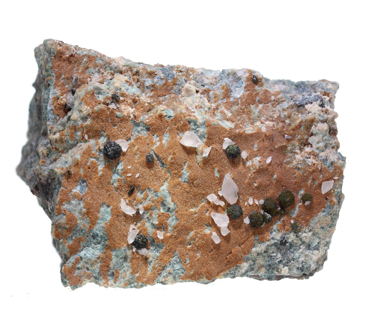 Sphalerite Chalcopyrite & Calcite