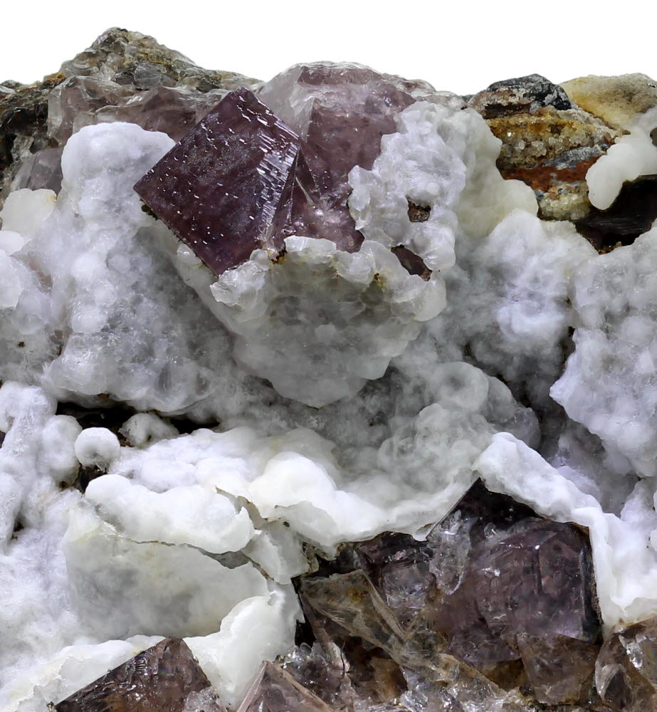 Fluorite Calcite & Aragonite