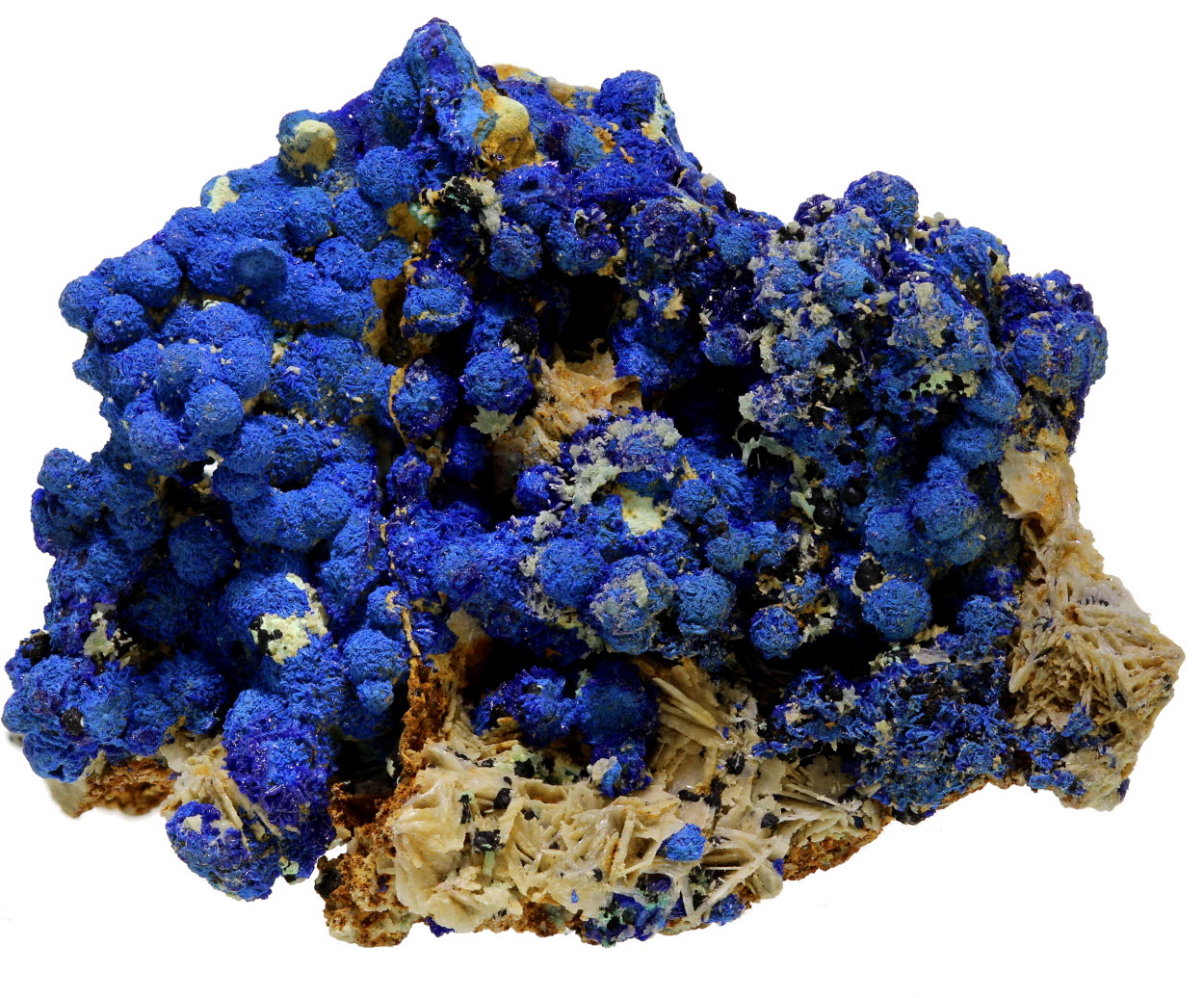 Azurite & Pyromorphite