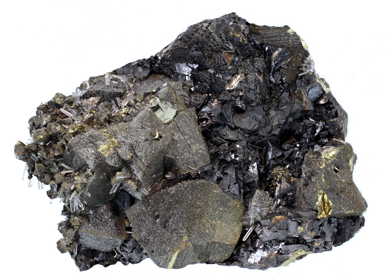 Chalcopyrite Pyrite Sphalerite & Quartz