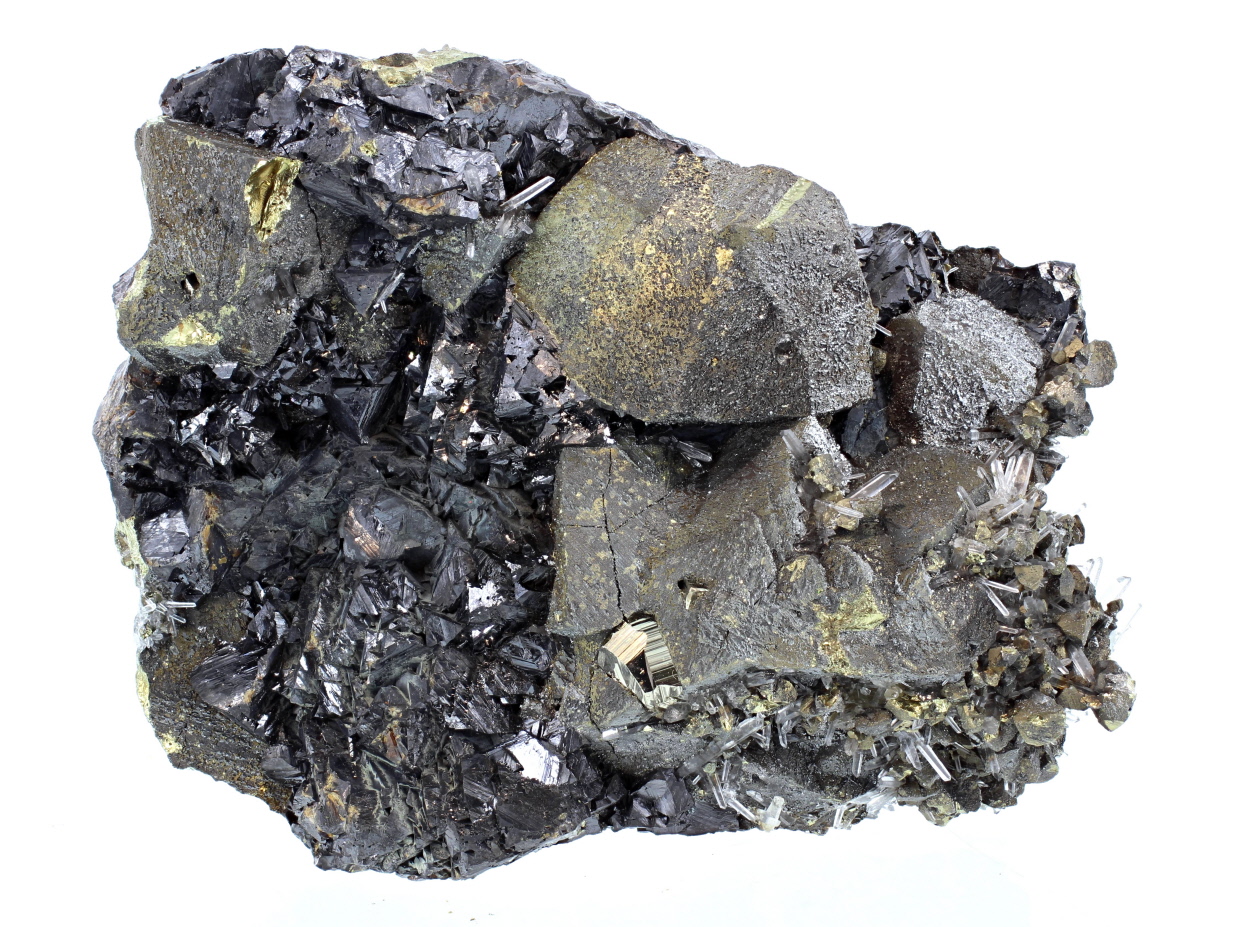 Chalcopyrite Pyrite Sphalerite & Quartz